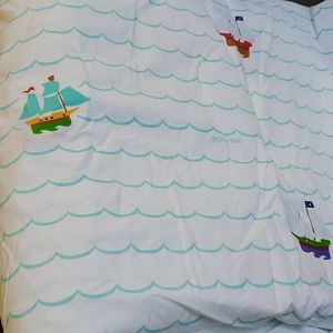 Full size kids pirate duvet and pillow case